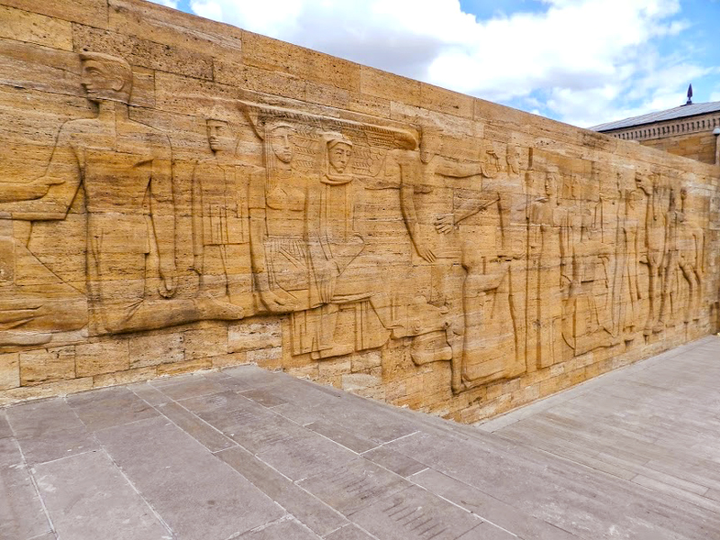 Anıtkabir ou Mausoléu de Atatürk na Turquia