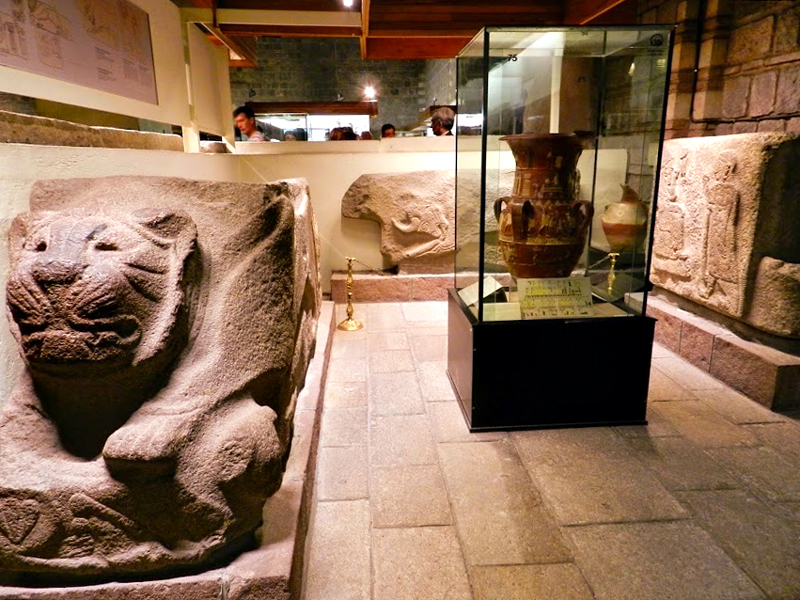 Museu das Antigas Civilizações da Anatólia em Ancara na Turquia