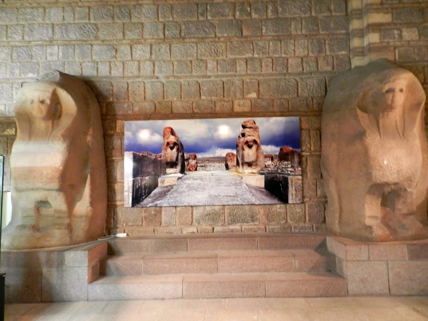 Museu das Antigas Civilizações da Anatólia em Ancara na Turquia