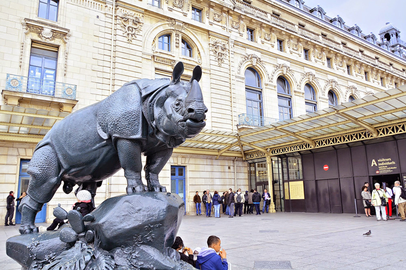 Entrada do Musèe d'Orsay TOUR EIFFEL