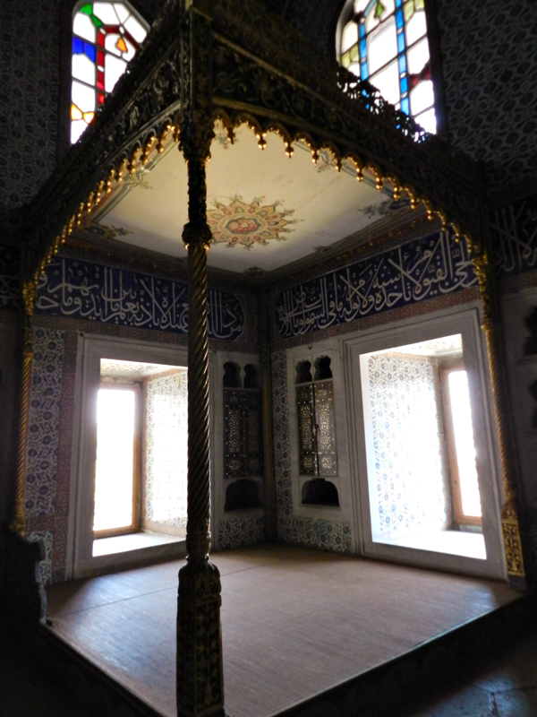 harem do Topkaι Sarayι ou Castelo de Topkaι em Istambul