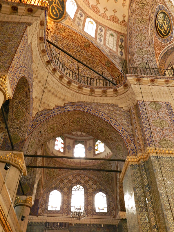 Yeni Camii a Mesquita Nova Istambul lado histórico