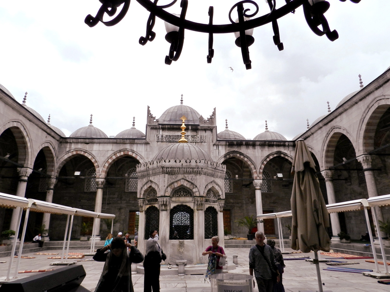 Yeni Camii a Mesquita Nova Istambul lado histórico