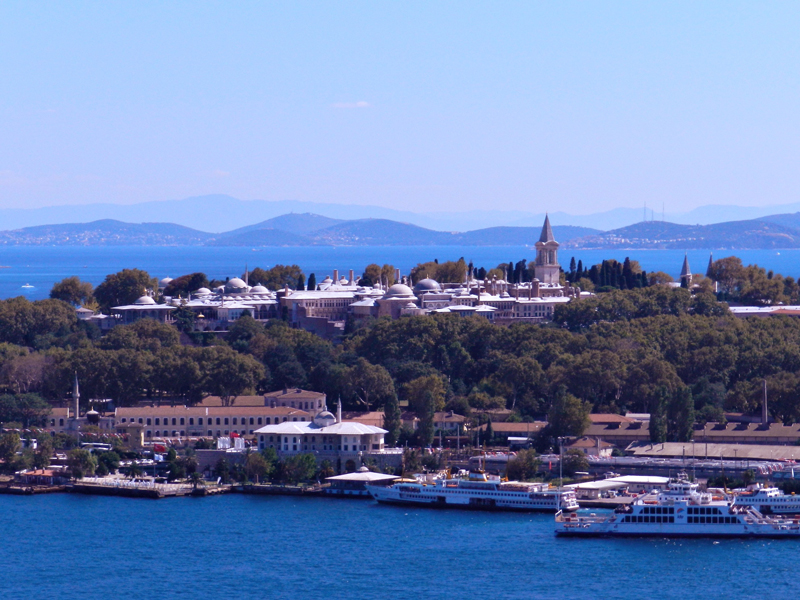 Vista da Galata Kulesi Istambul lado moderno