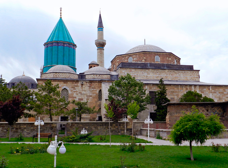 Museu Mevlana em Konya na Turquia