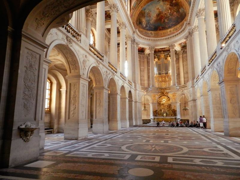 Capela do Chateau de Versailles na França