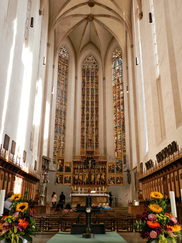 Evangelisch-Lutherische St.-Jakobs Kirche em Rothenburg Ob der Tauber na Alemanha