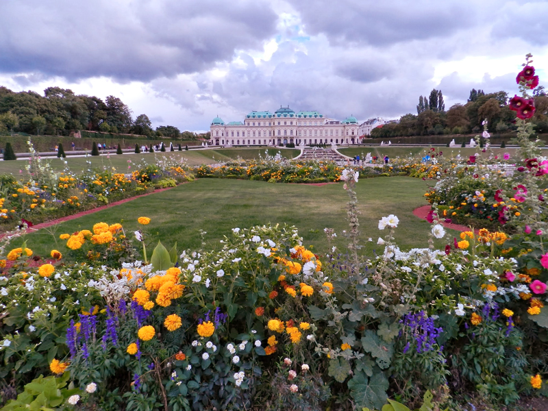 Castelo Belvedere ou Schloss Belvedere em Viena