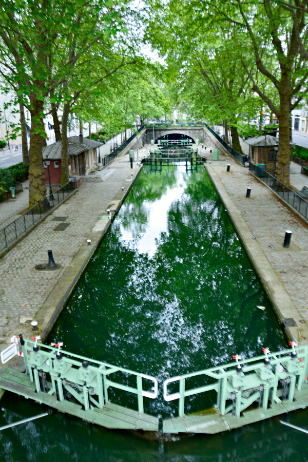 Canal saint Martin, Paris, France
