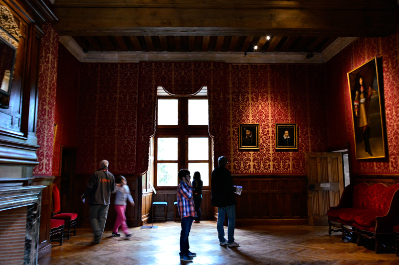 interior do Château Azay le Rideau Viagem para PAYS DE LA LOIRE e CENTRE NA FRANÇA