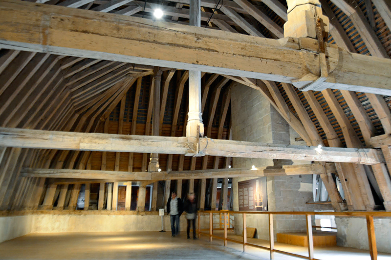 estrutura do teto interior do Château Azay le Rideau Viagem para PAYS DE LA LOIRE e CENTRE NA FRANÇA