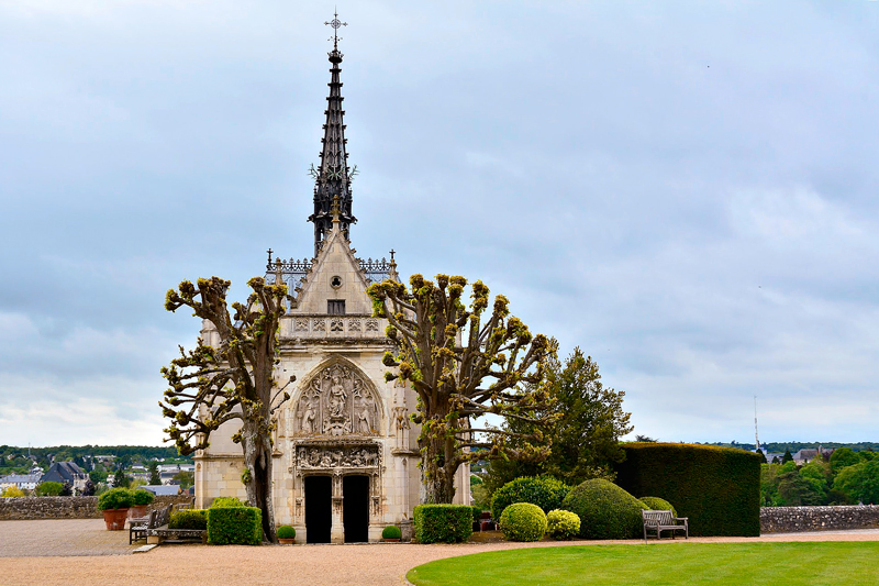 capela do Château d'Amboise Viagem para PAYS DE LA LOIRE e CENTRE NA FRANÇA