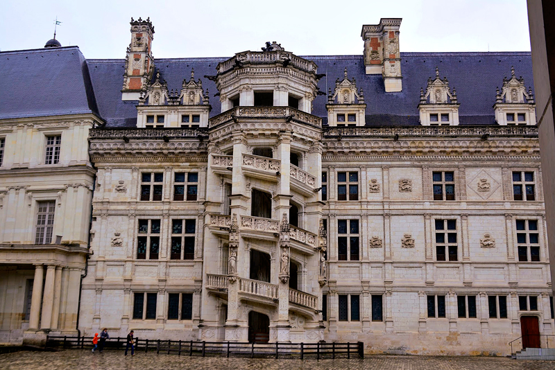 Château de Blois em Centre na França