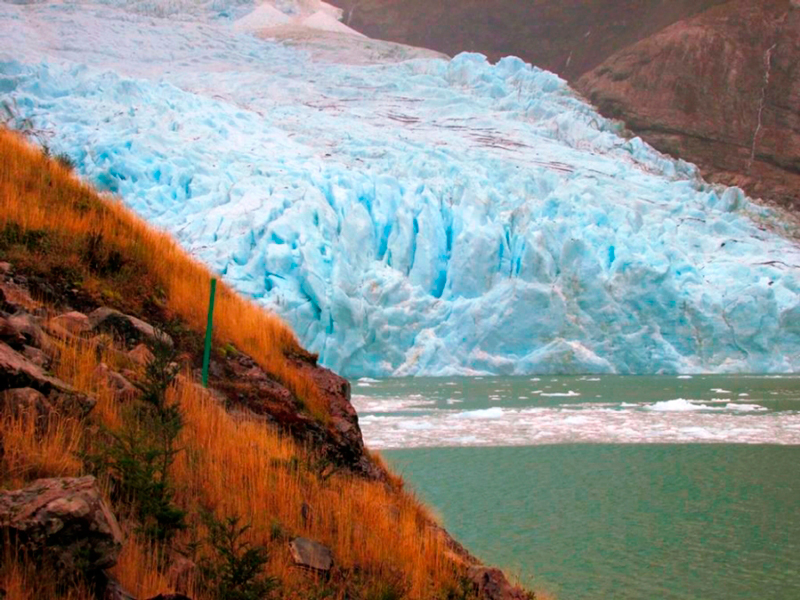 Glaciar Balmaceda no Campo de Hielo Sur