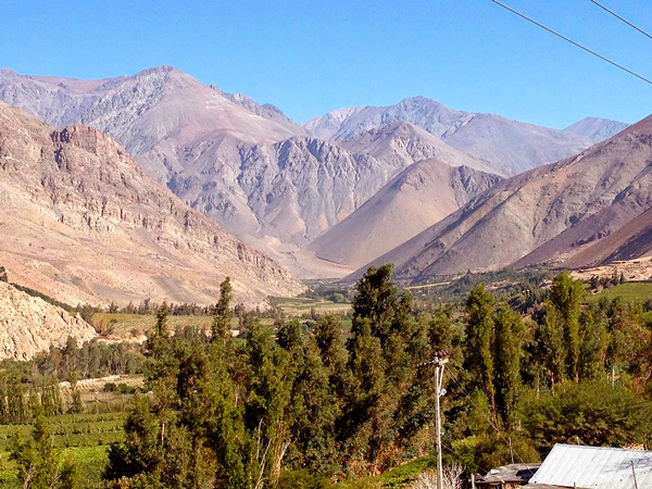 Valle de Elqui no Chile