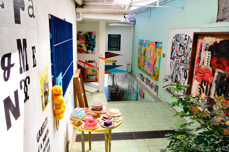 Galeria de arte Choque Cultural na Vila Madalena
