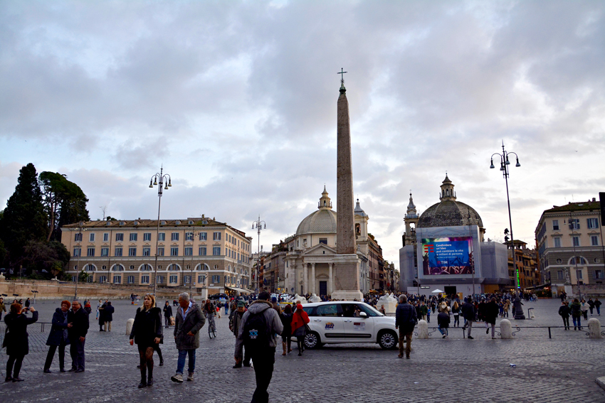 Piazza del Popolo, Roma, Italia