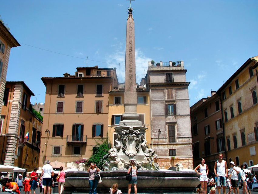 Piazza della Rotonda, Roma, Italia