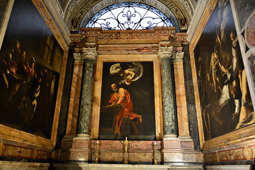 San Luigi dei Francesi no Centro Histórico de Roma