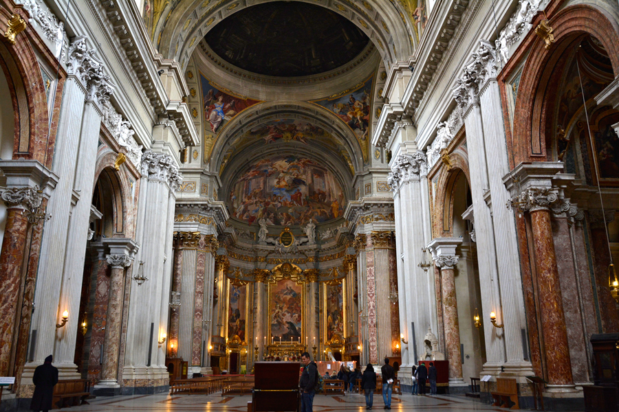 Chiesa di Sant'Ignazio di Loyola no Centro Histórico de Roma