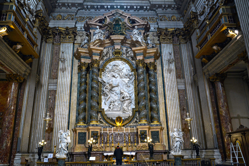 Chiesa di Sant'Ignazio di Loyola in Campo Marzio no Centro Histórico de Roma