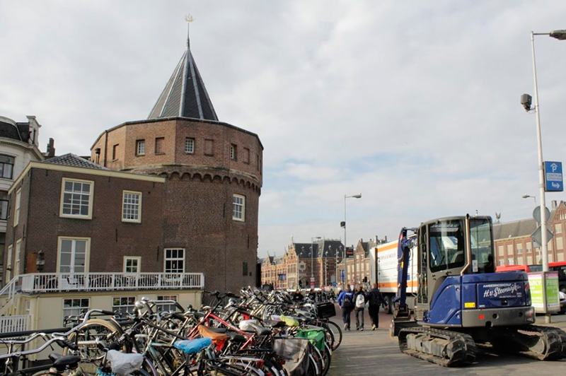Schereierstoren em Amsterdã na Holanda