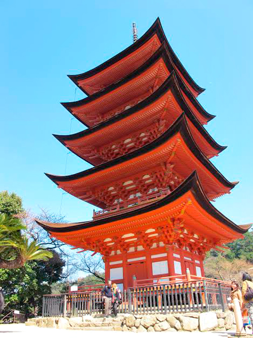 Pagoda de Miyajima, Japão, Japan