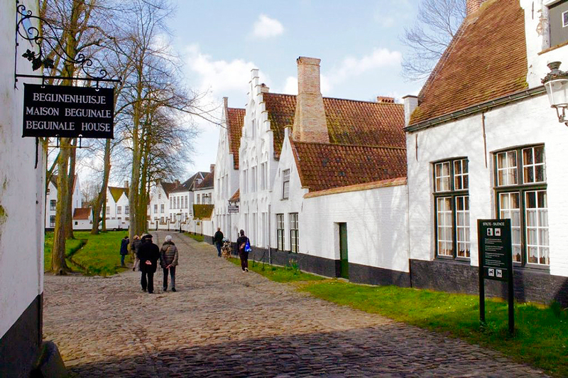 Flemish Béguinages Dicas de Viagem para Bruges do itinerário de viagem