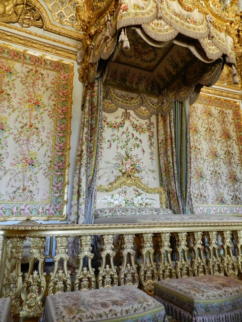 Detalhe de aposento dentro do Chateau de Versailles