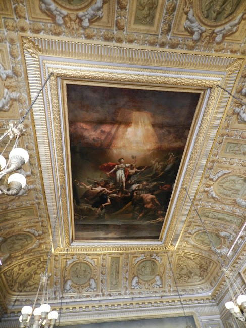 Detalhe de aposento dentro do Chateau de Versailles
