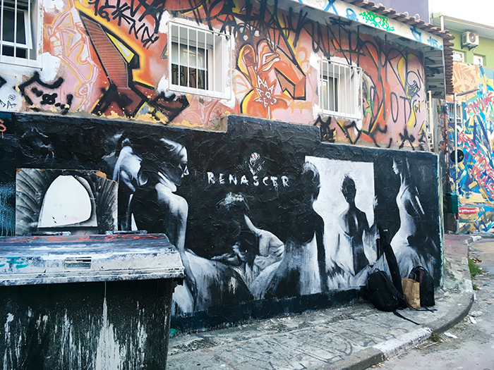 Grafite, Graffite, Beco do Batman no bairro Vila Madalena, São Paulo - SP, Brasil, Brazil