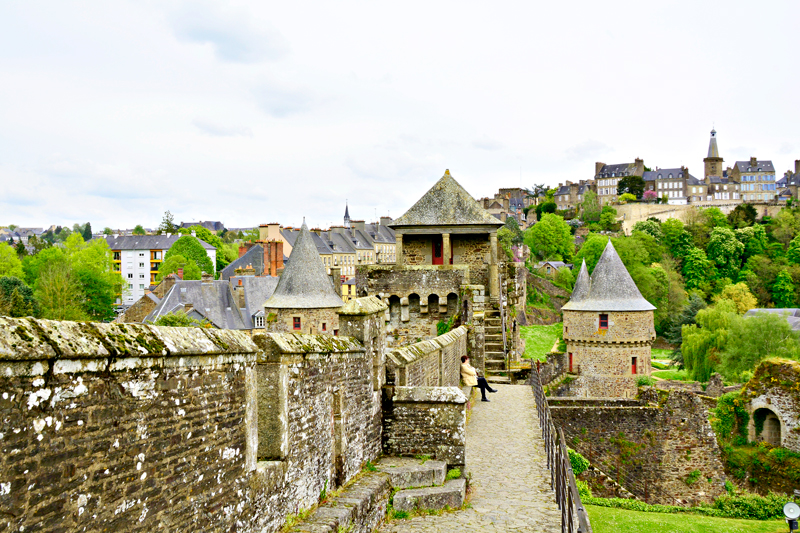 Chateau de Fougeres, Bretagne, France - Bretanha, França