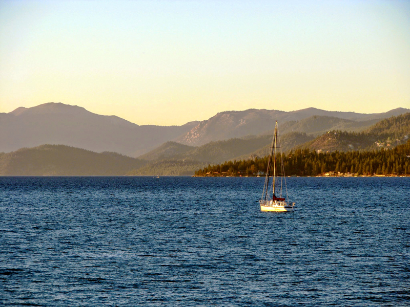 South Lake, Tahoe Lake, California - Lago Tahoe, Estados Unidos