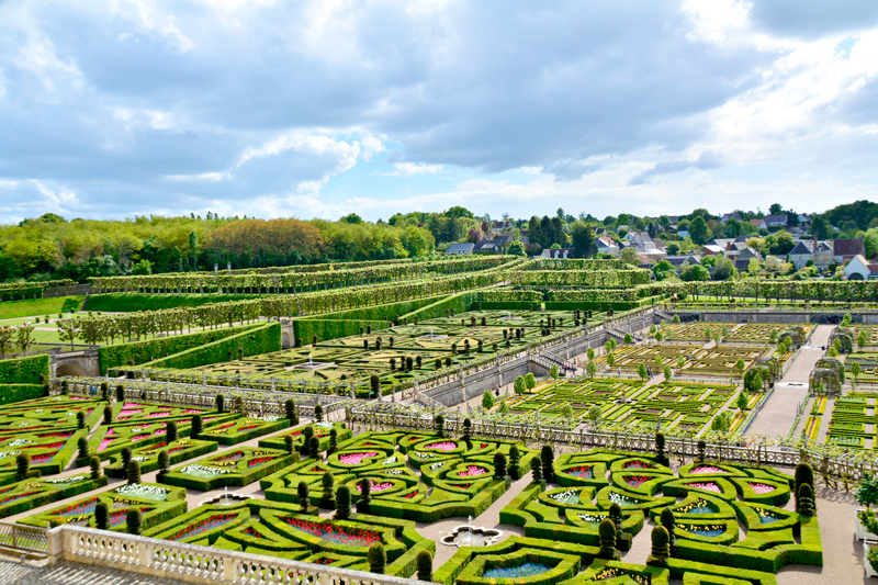 Jardins Pelo Mundo: Castelo de Villandry, Villandry, França, Jardim