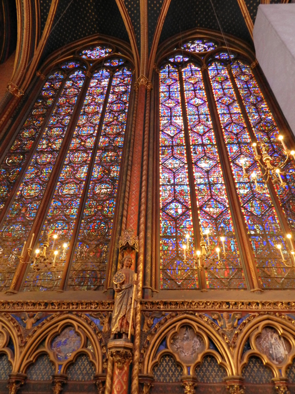 Sainte Chapelle em Paris na França