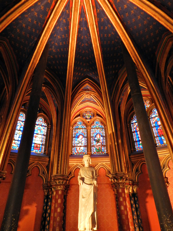 Sainte Chapelle em Paris na França