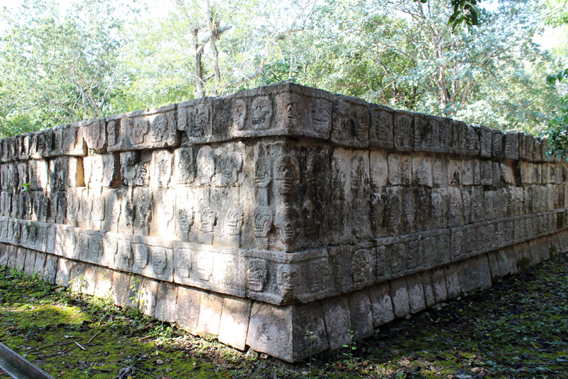 Ruínas arqueológicas de Chichen Itzá em Yucatán Mexico