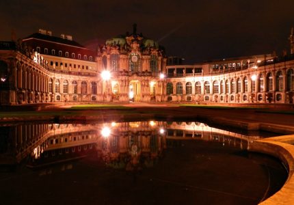 O Zwinger em Dresden na Alemanha